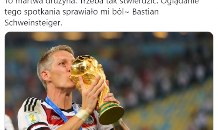 Schweinsteiger OSTRO na temat reprezentacji Niemiec